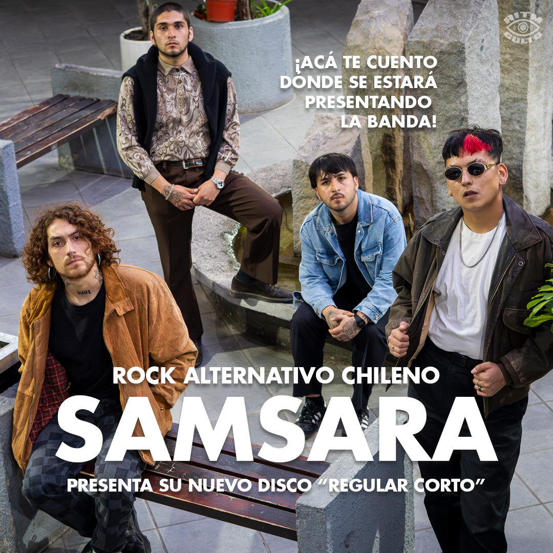 Samsara: rock alternativo chileno con disco nuevo ¡Conoce su banda y sus próximas fechas de gira!
