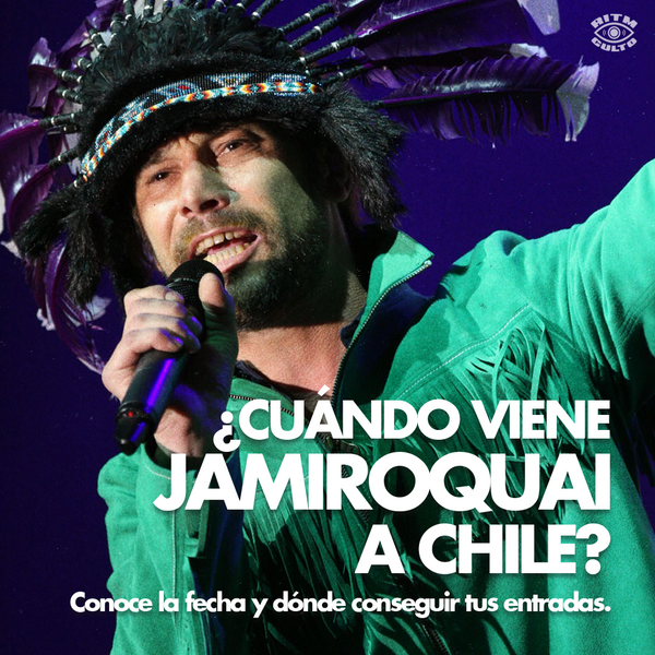 ¿Cuándo viene Jamiroquai a Chile? ¡Conoce la fecha!