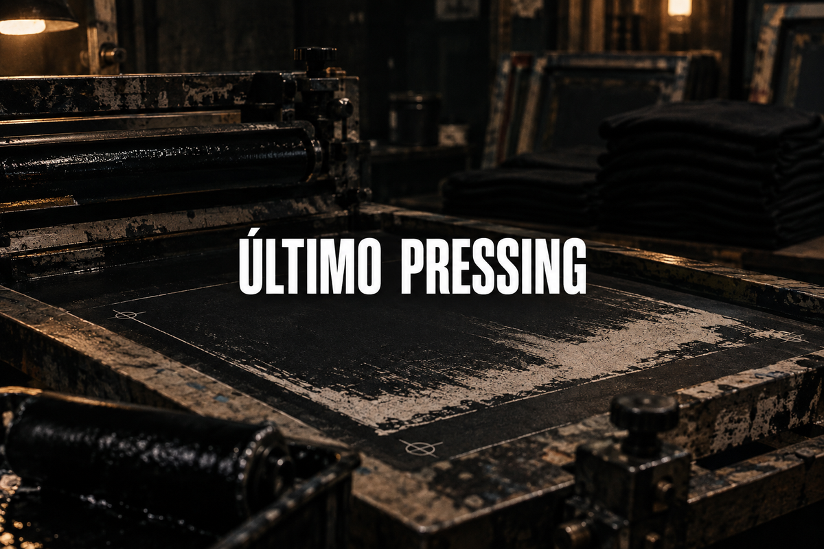 Portada provisional Último Pressing