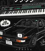 Close Up Diseno Exclusivo Yamaha DX7 y Toyota Trueno Ritmoculto