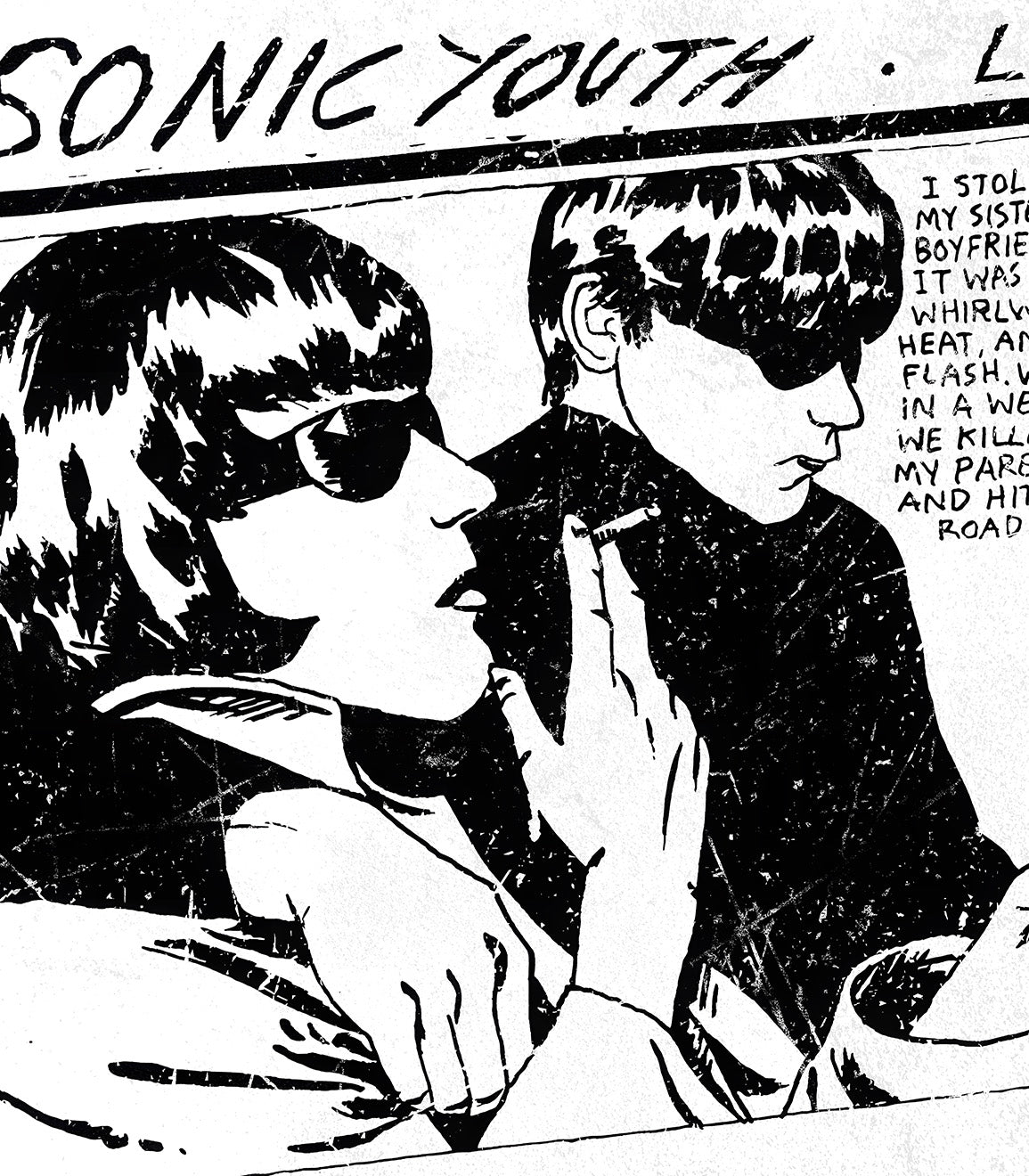 Close Up Diseño Portada Sonic Youth Exclusivo Ritmoculto
