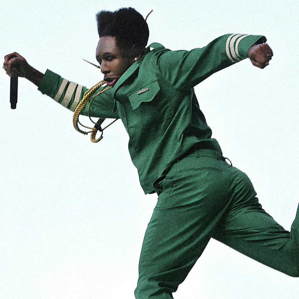 Close Up de Tyler The Creator del disco Chromakopia Poster de Ritmoculto 