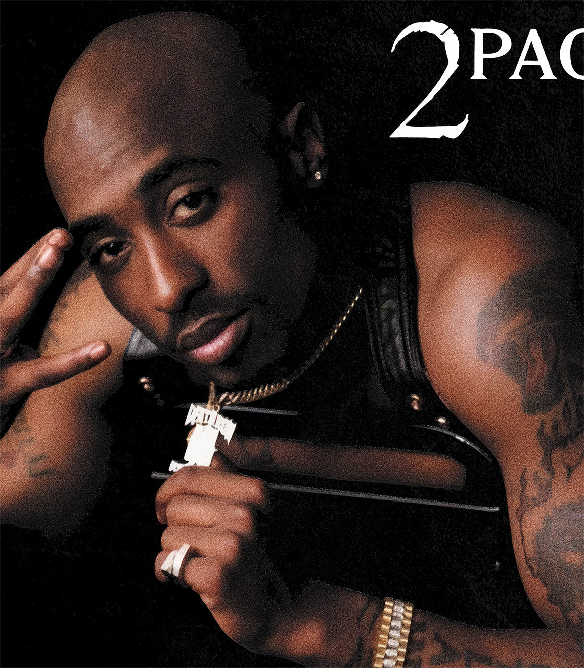 Closeup 2Pac Shakur Album All Eyez On Me Edicion Exclusiva Ritmoculto