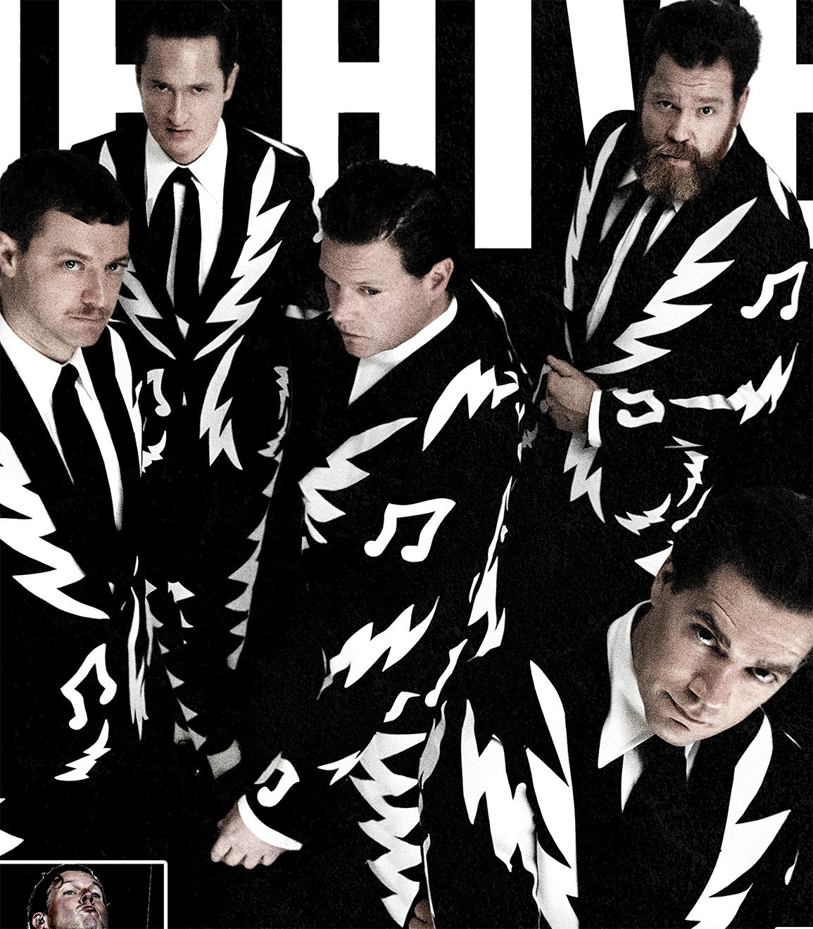 Closeup Diseño Polera Poleron The Hives Exclusivo Ritmoculto