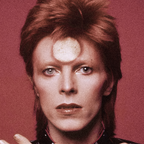 Closeup Póster David Bowie ícono musical camaleón del rock Ziggy Stardust Heroes leyenda Ritmoculto