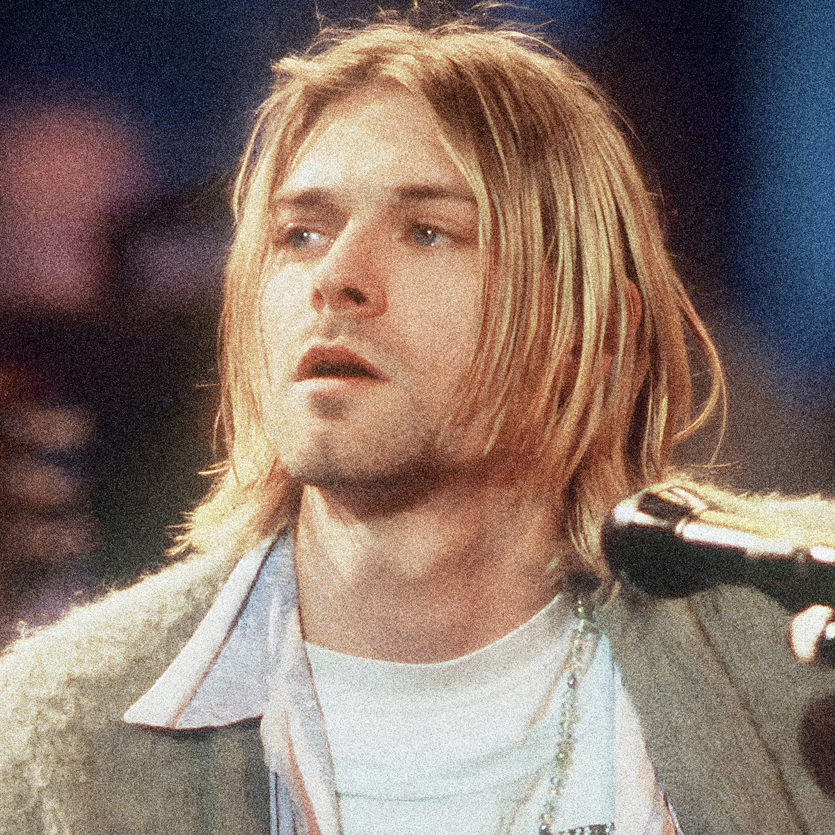 Closeup Póster Kurt Cobain Nirvana grunge Seattle Smells Like Teen Spirit Nevermind ícono años 90s Ritmoculto