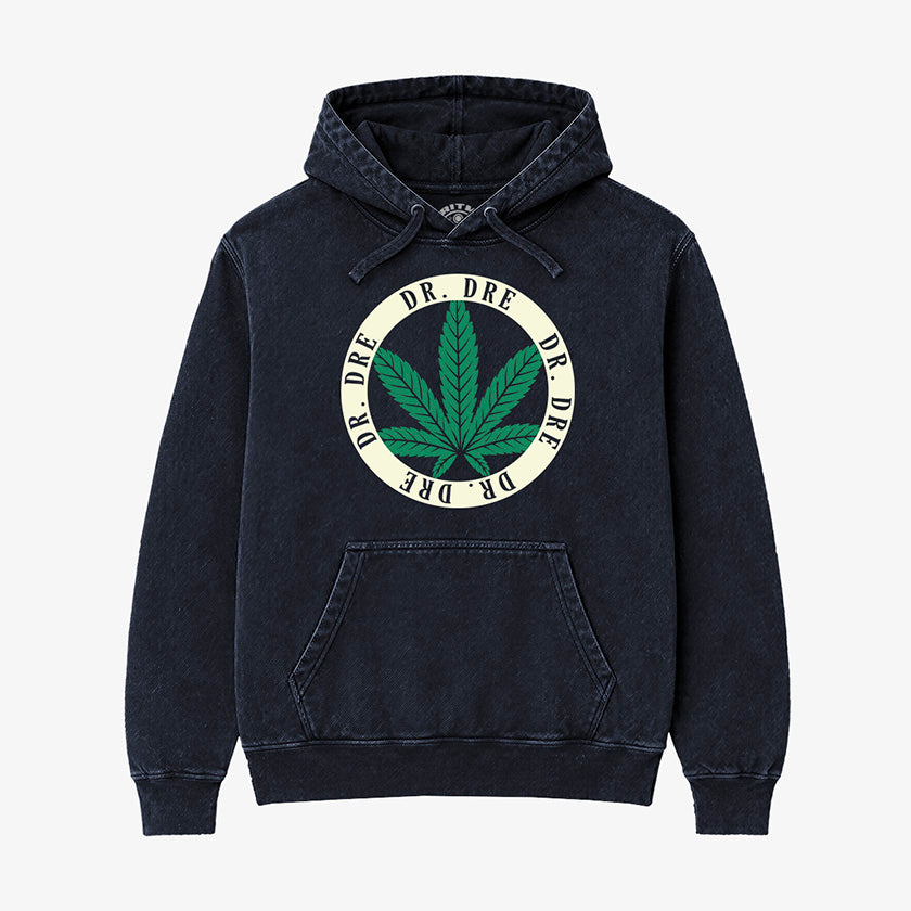 Hoodie Acid Wash Dr. Dre | Logo Grande