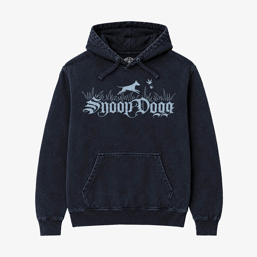 Hoodie Acid Wash Snoop Dogg | West Coast Icon