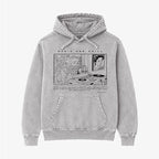 Hoodie Acid Wash Music And Chill | Tornamesas y Japón
