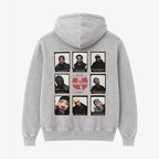 Hoodie Acid Wash Wu-Tang Clan Mugshots | East Coast Drip