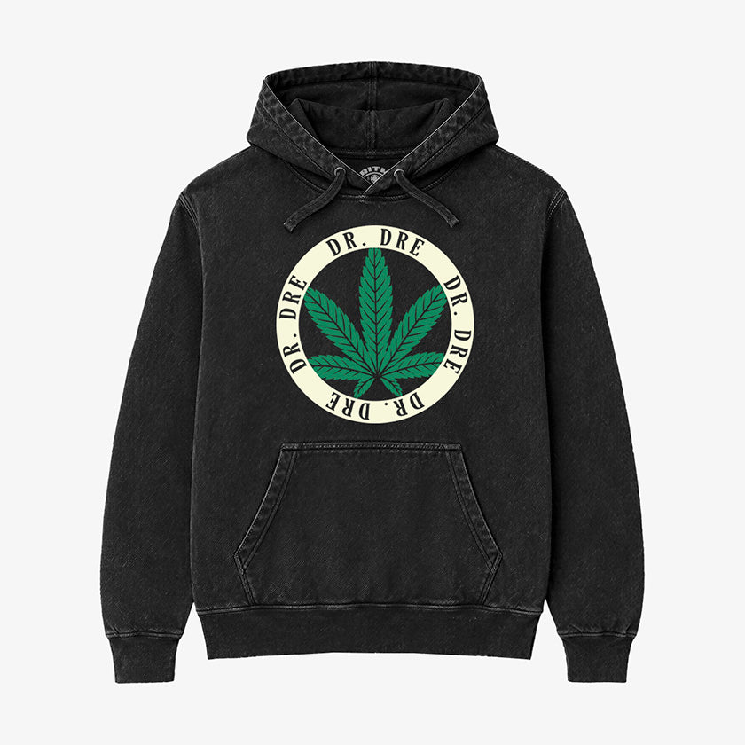 Hoodie Acid Wash Dr. Dre | Logo Grande
