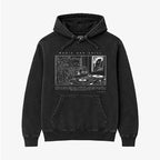 Hoodie Acid Wash Music And Chill | Tornamesas y Japón