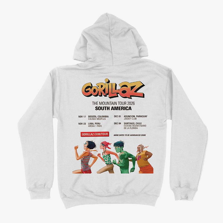 Hoodie Gorillaz The Mountain Tour 2026 | Edición Limitada