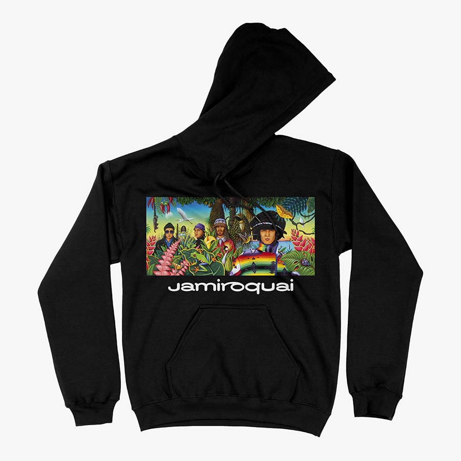 Hoodie Jamiroquai Art Cover | Emergency On Planet Earth