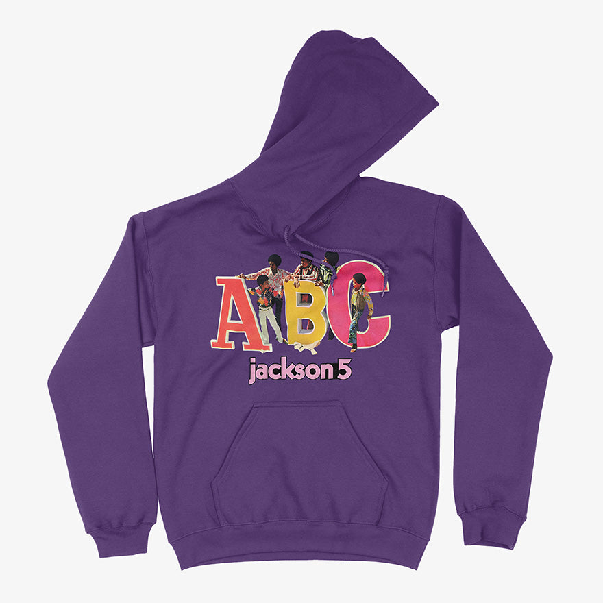 Hoodie Jackson 5 ABC | El Album que Desbanco a los Beatles en Morado