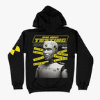 Hoodie Negro Espalda Exclusivo A$AP Rocky Testing Muñeco de Preuba Triple Estampado Exclusivo Ritmoculto