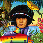 Polera Regular Fit Jamiroquai Art Cover | Emergency On Planet Earth