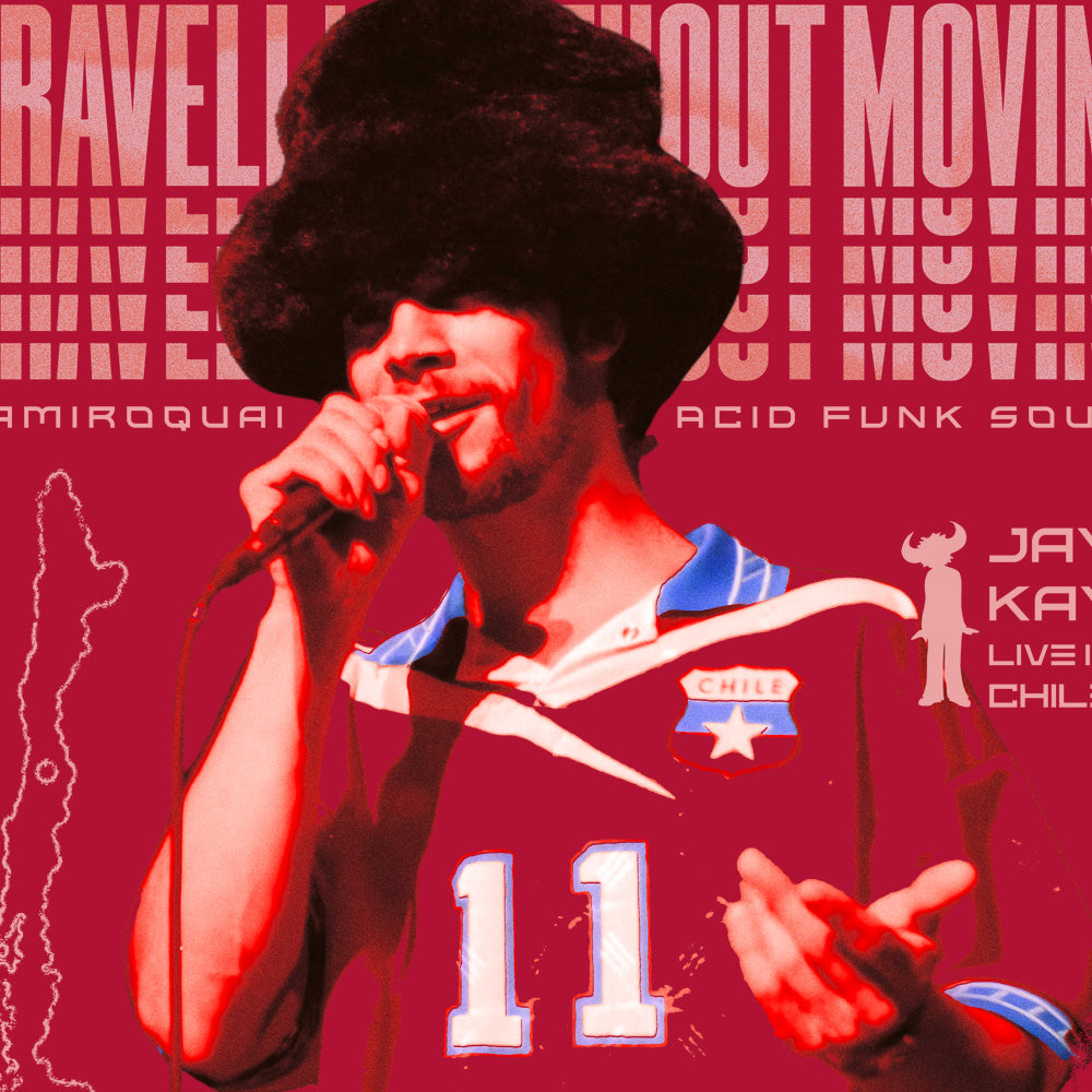 Polera Regular Fit Jamiroquai Live in Chile '97 | Jay Kay