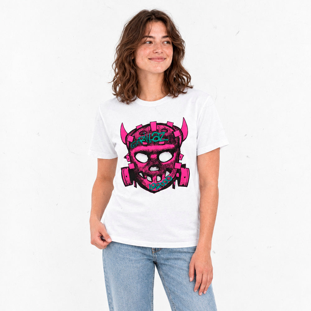 Polera Regular Fit Gorillaz Máscara 19-2000