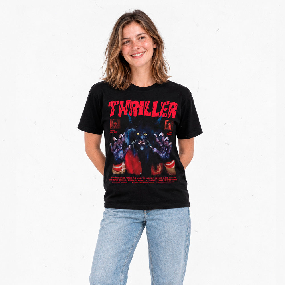 Polera Thriller Michael Jackson Hombre Lobo