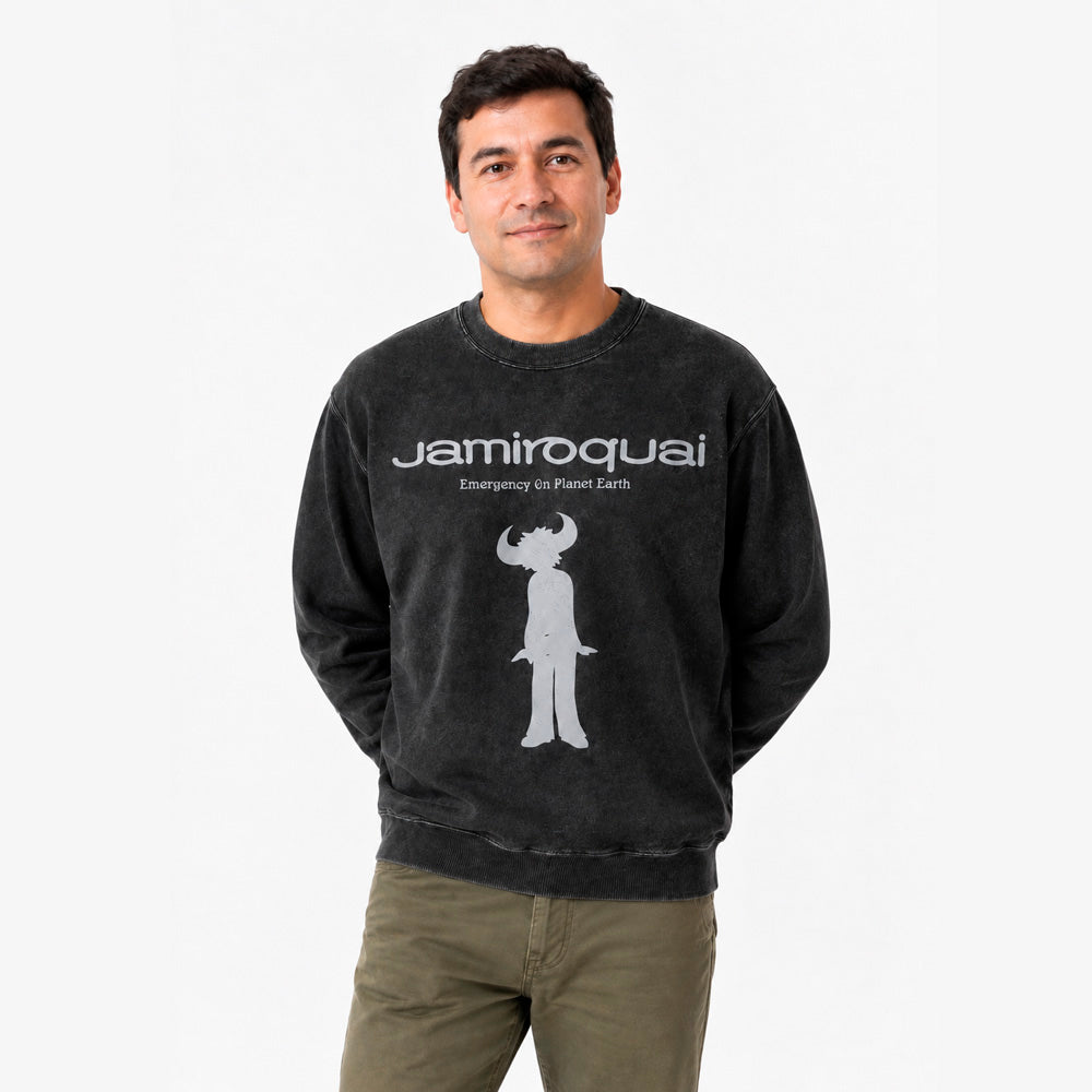 Polerón Polo Acid Wash Jamiroquai Emergency On Planet Earth