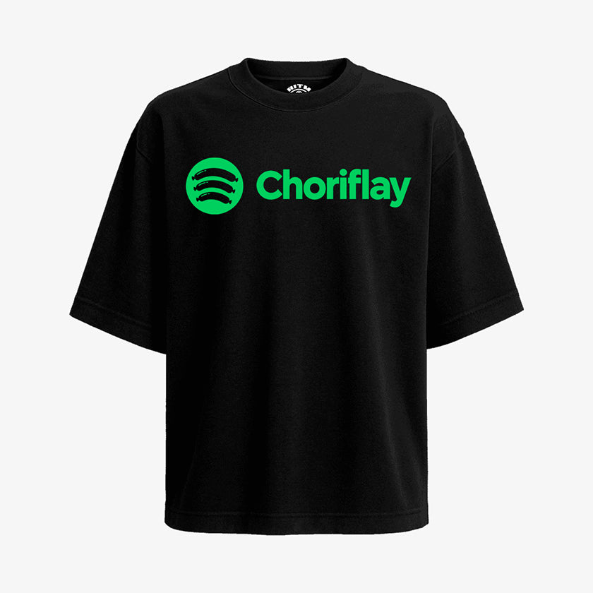 Polera Oversize Choriflay | Parodia Spotify