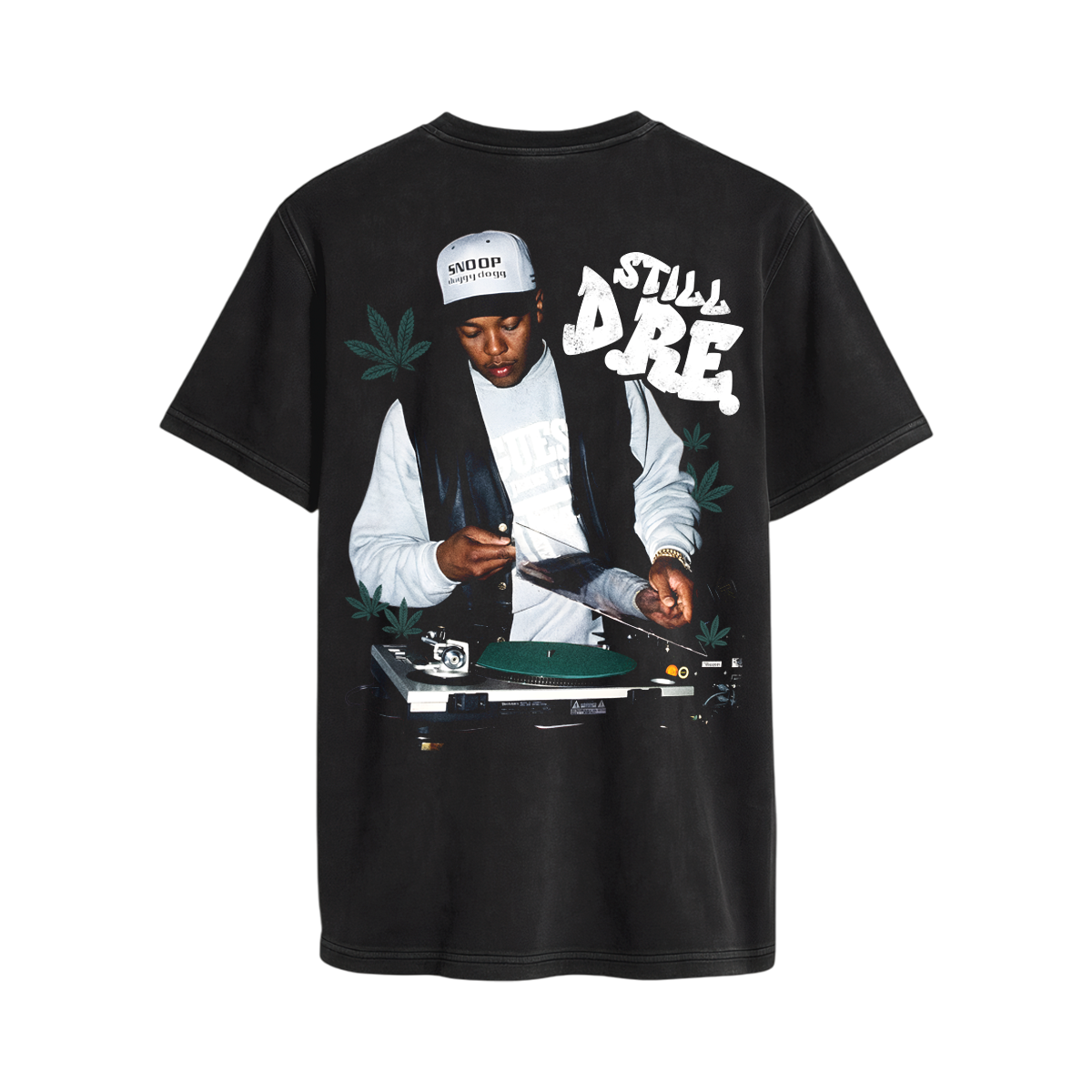 Polera Acid Wash Dr. Dre | Weed Edition