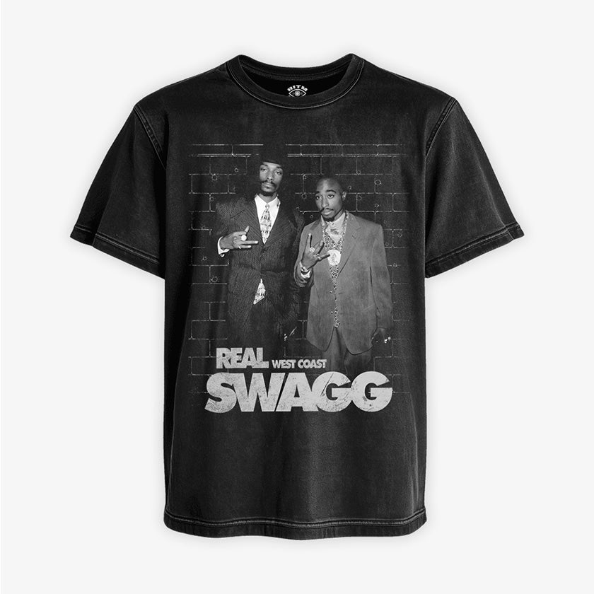 Polera Acid Wash 2Pac & Snoop Dogg | West Coast Swagg