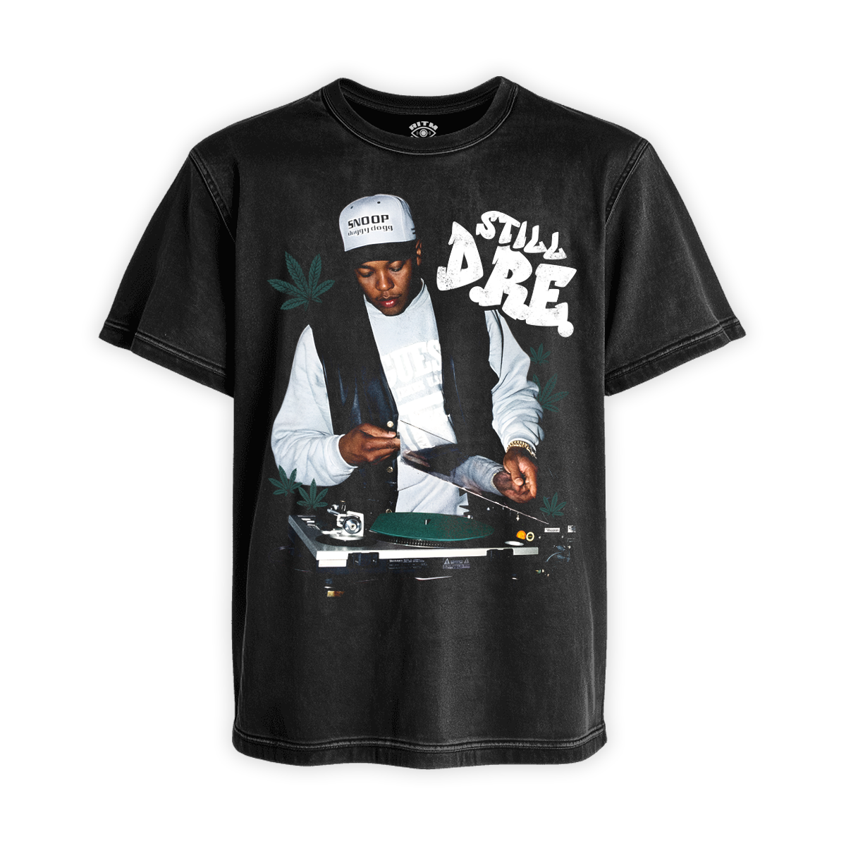 Polera Acid Wash Dr. Dre | Weed Edition