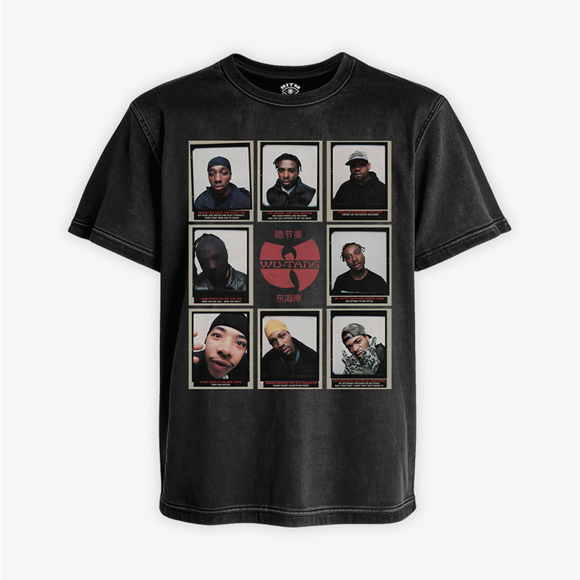 Polera Acid Wash Wu-Tang Clan | 90s East Coast
