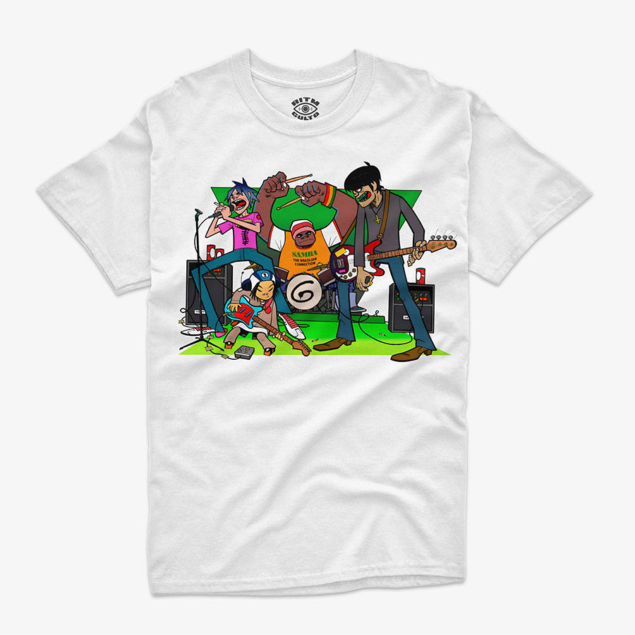 Polera Regular Fit Gorillaz Live | 19-2000 Era