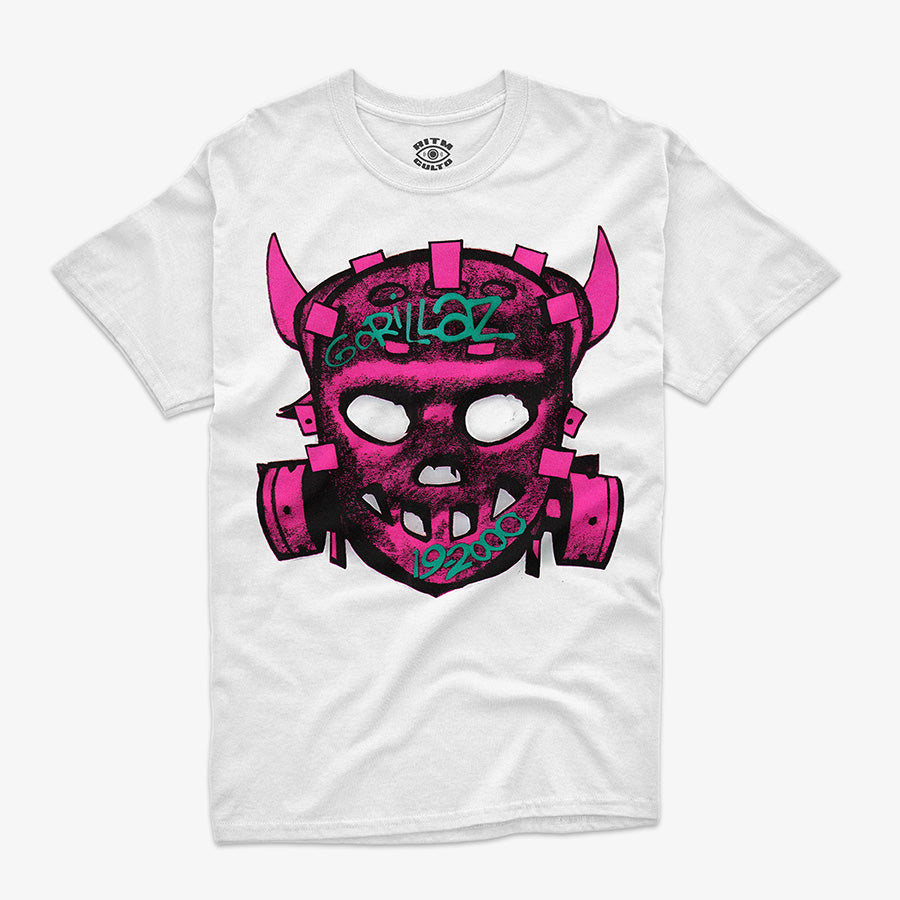 Polera Regular Fit Gorillaz Máscara 19-2000