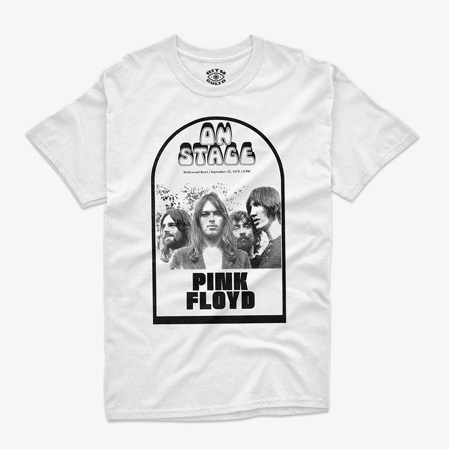 Polera Regular Fit Pink Floyd On Stage | Retro Póster