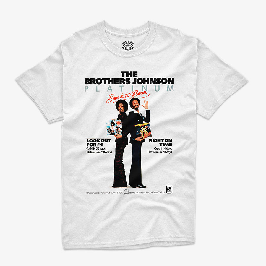 Polera Regular Fit The Brothers Johnson Platinum Back to Back