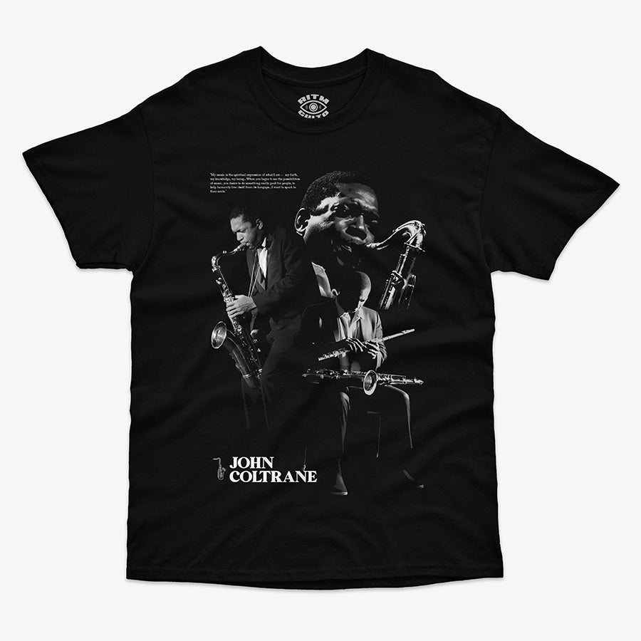 Polera Regular Fit John Coltrane | Ícono del Jazz