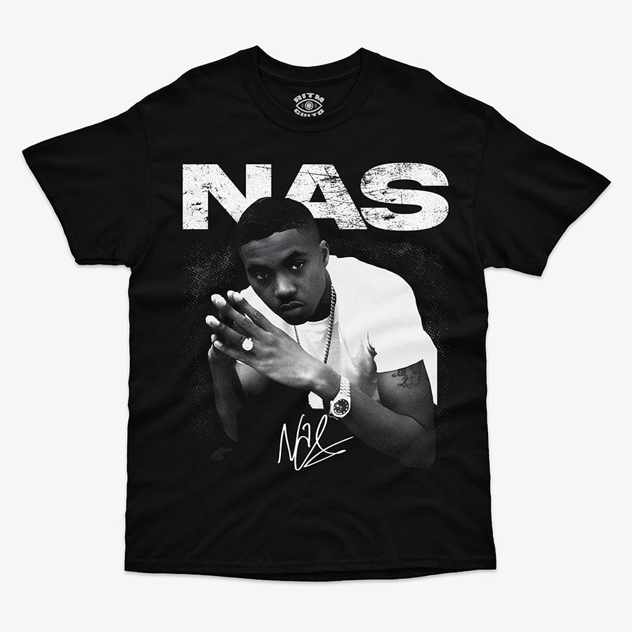 Polera Regular Fit Nas | Ícono del East Coast