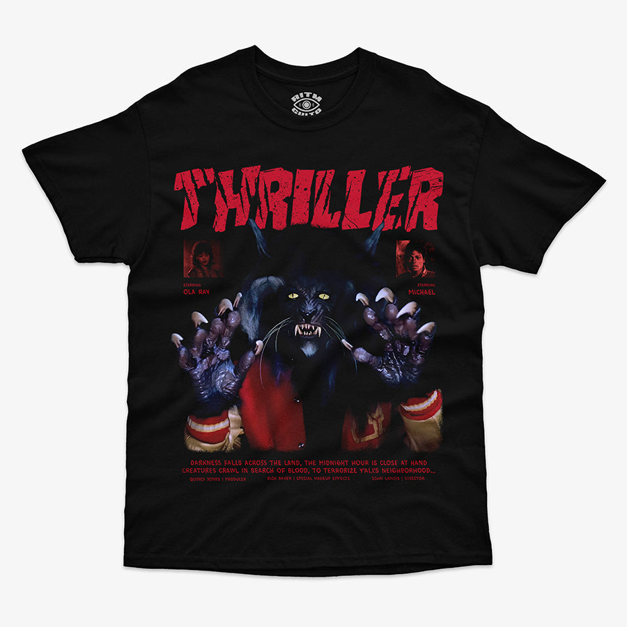 Polera Thriller Michael Jackson Hombre Lobo