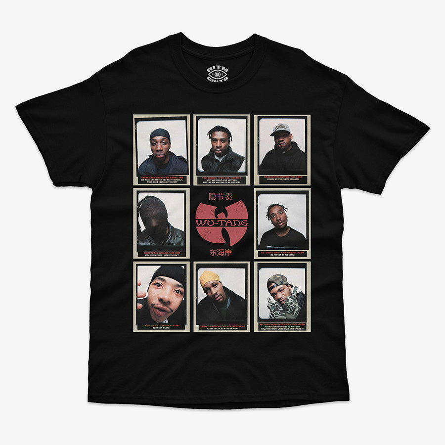 Polera Regular Fit Wu-Tang Clan Mugshots | East Coast Drip