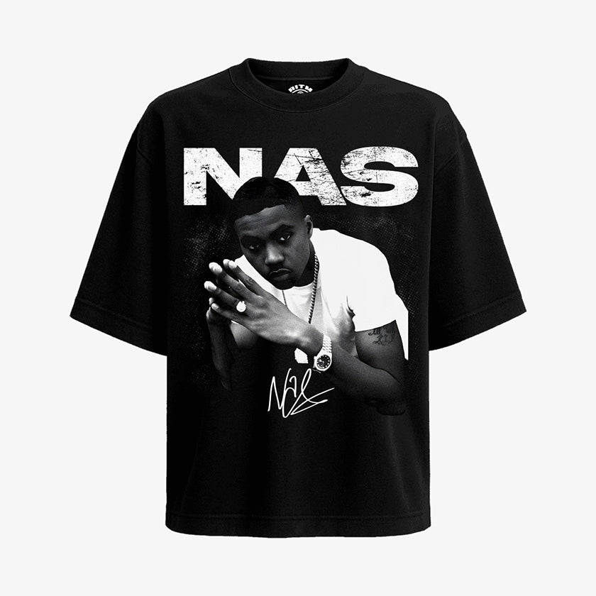 Polera Oversize Nas | East Coast Hip Hop