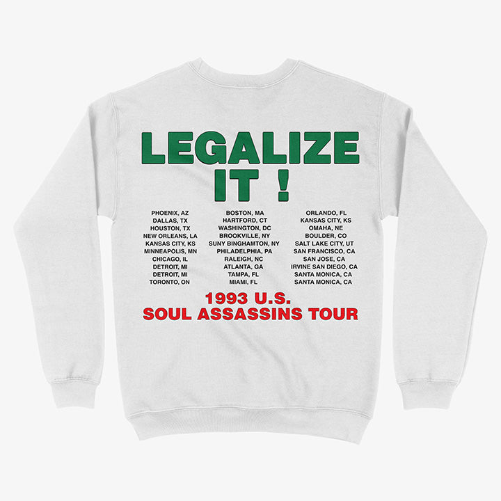 Polerón Cypress Hill Soul Assassins Tour 1993 | Legalize it!