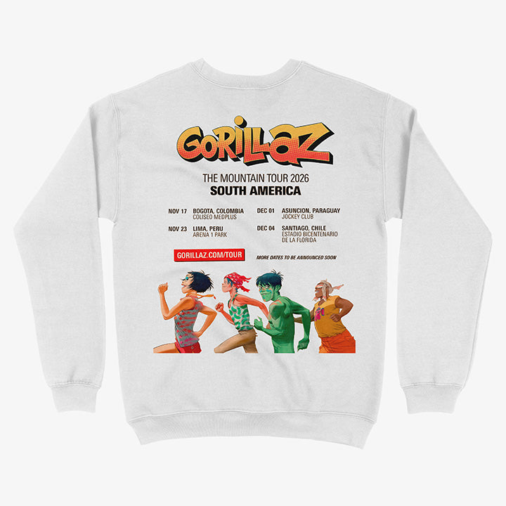 Polerón Gorillaz The Mountain Tour 2026 | Edición Limitada