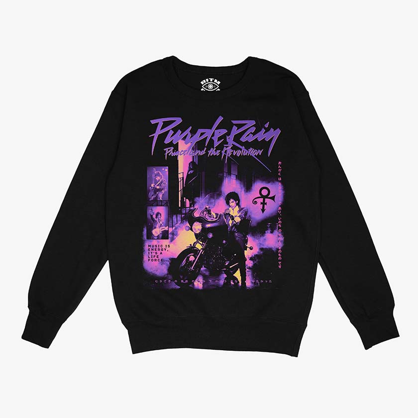 Polerón Polo Prince Purple Rain | Japanese Streetwear