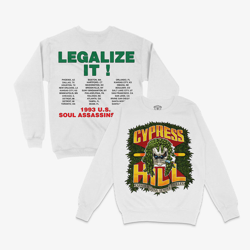 Polerón Cypress Hill Soul Assassins Tour 1993 | Legalize it!