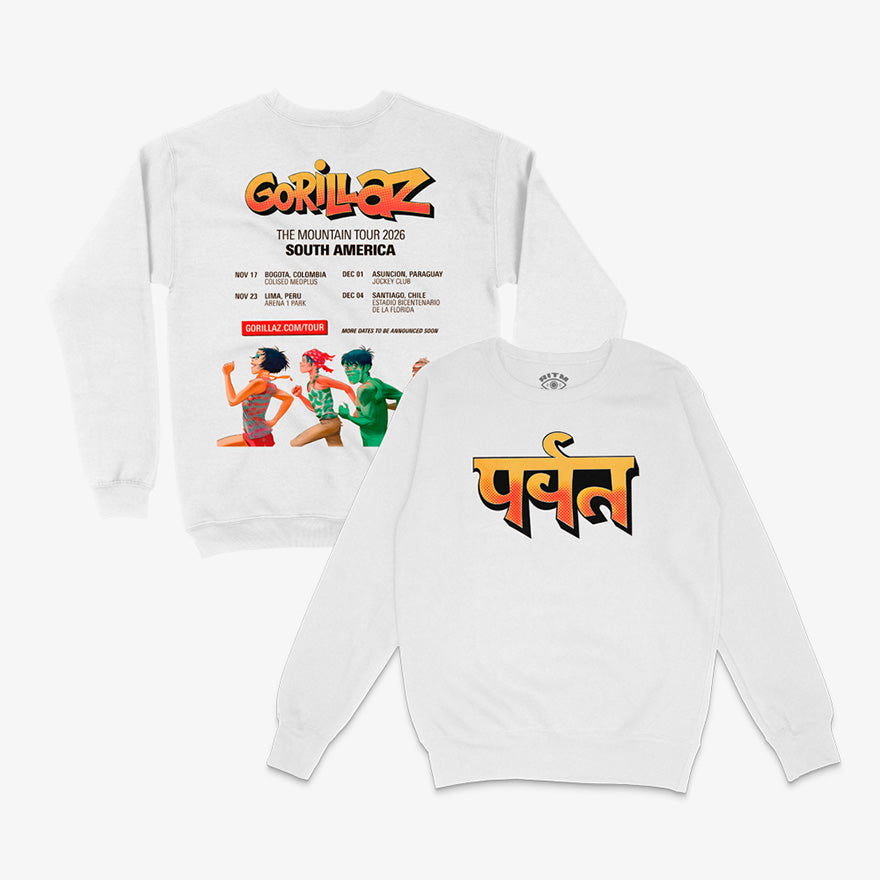 Polerón Gorillaz The Mountain Tour 2026 | Edición Limitada