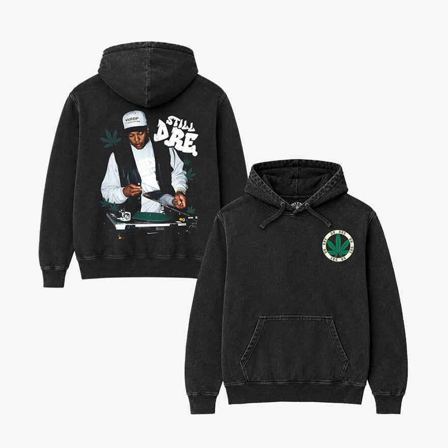 Hoodie Acid Wash Dr. Dre | Logo Pequeño