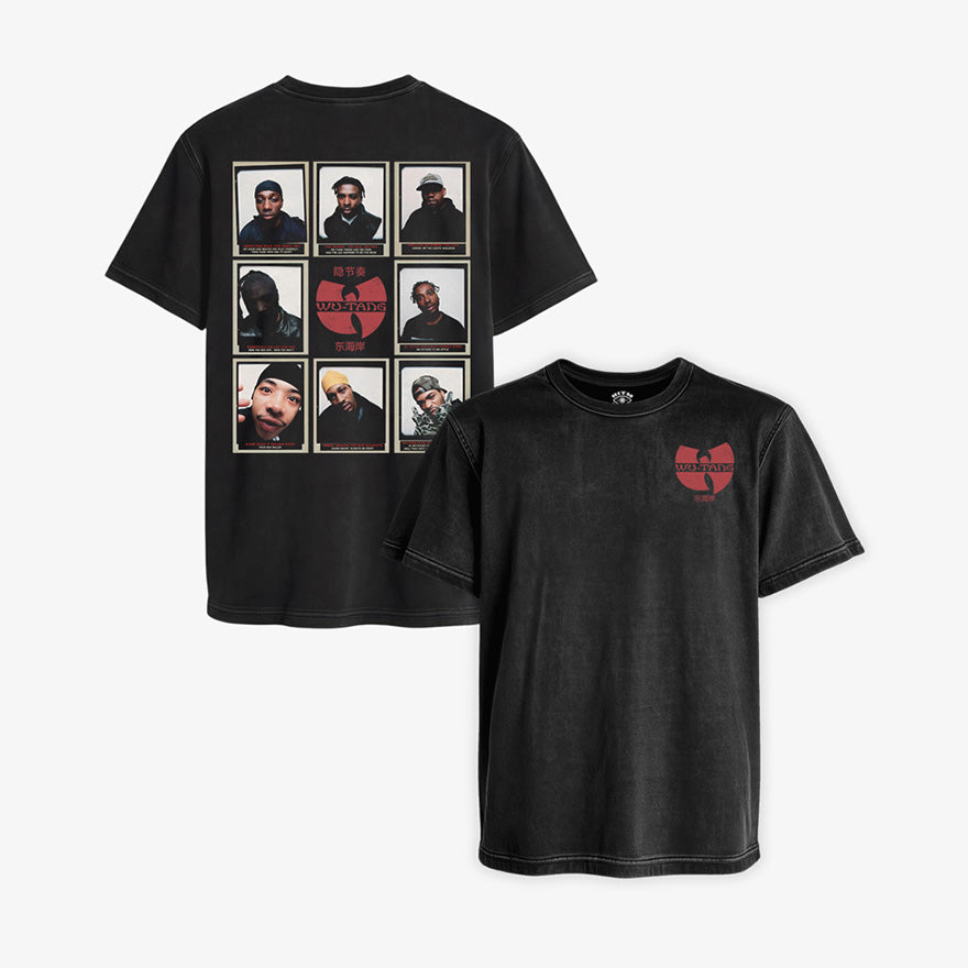 Polera Acid Wash Wu-Tang Clan | 90s East Coast