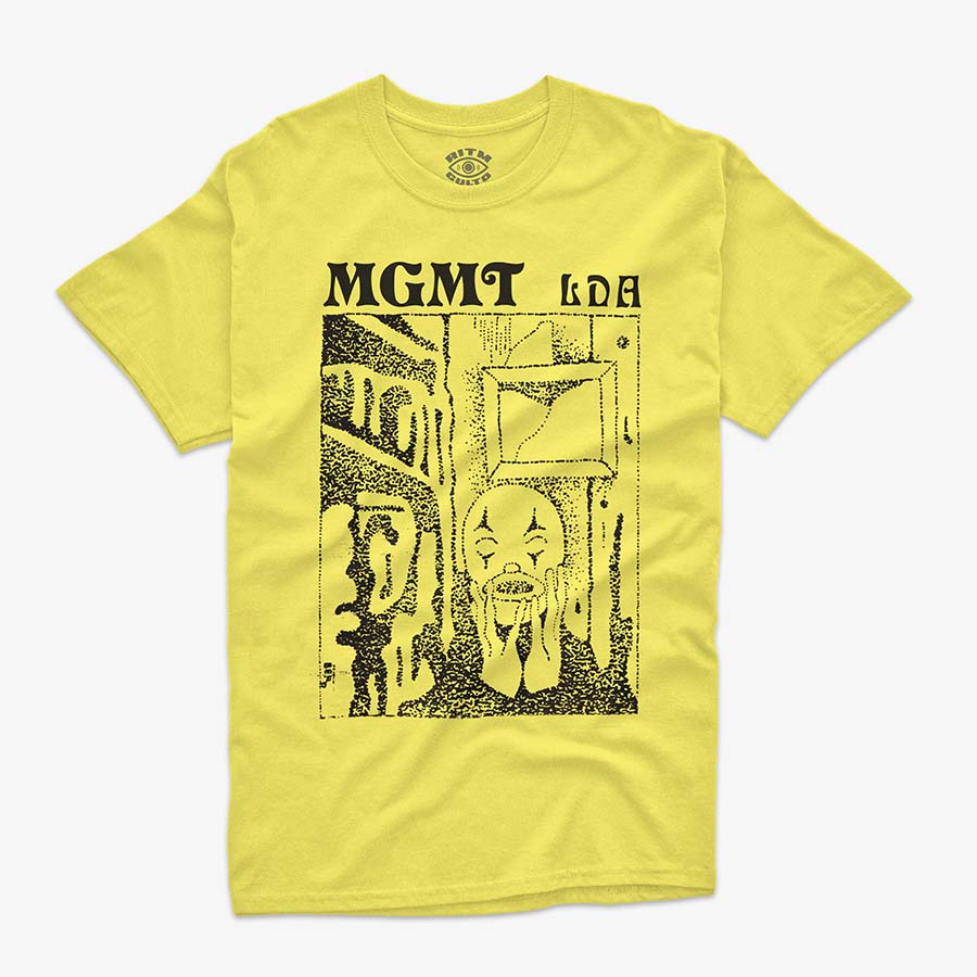 Polera Amarilla Little Dark Age Exclusiva Ritmoculto