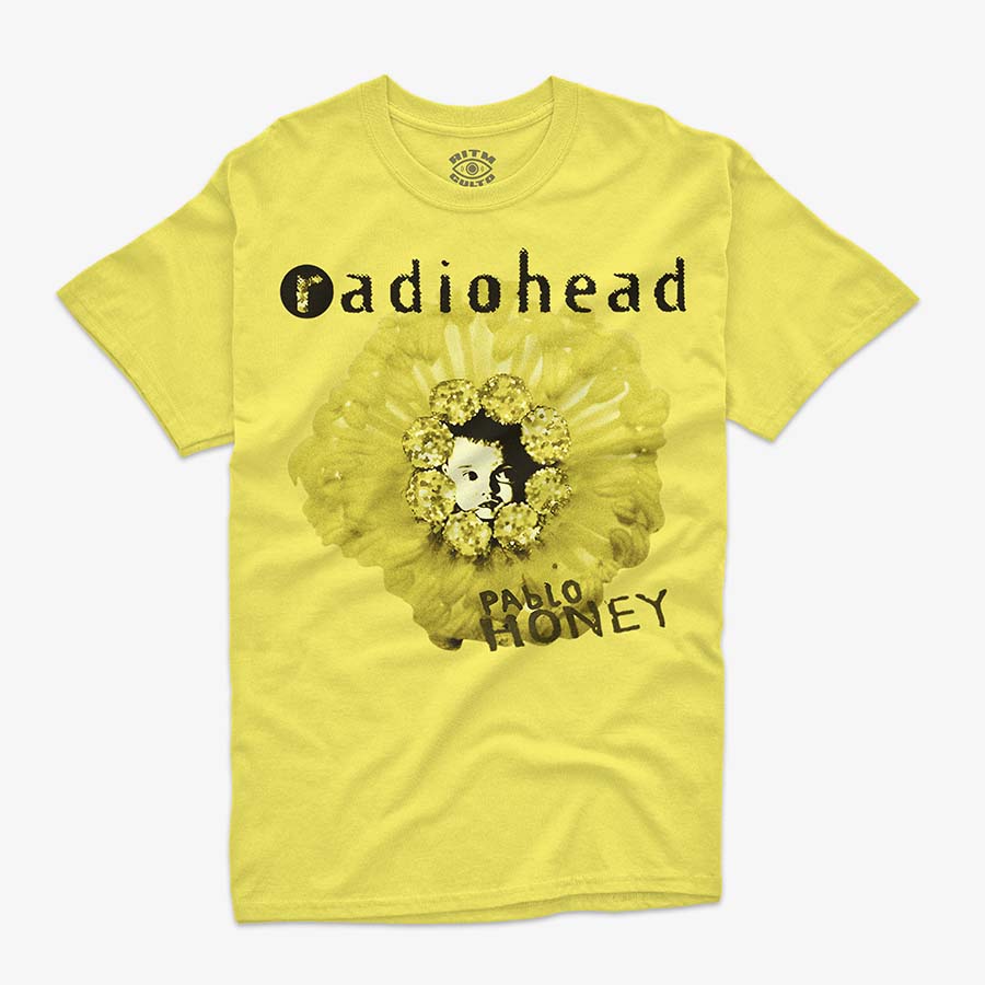 Polera Amarilla Pablo Honey Radiohead Exclusiva Ritmoculto