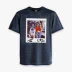 Polera Azul Acid Wash Ca7riel y Paco Amoroso Tiny Desk exclusiva de Ritmoculto