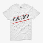 Polera Blanca Beat It utilizada por Michael Jackson al principio del videoclip, exclusiva Ritmoculto